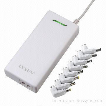 Ultra Slim 90W Universal Laptop Power Adapter with Auto-switch Output Voltage, Green LED Display